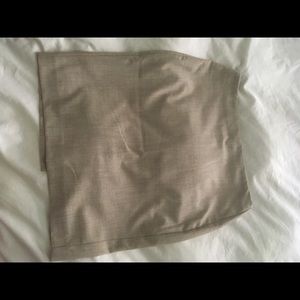 Taupe Pencil Skirt